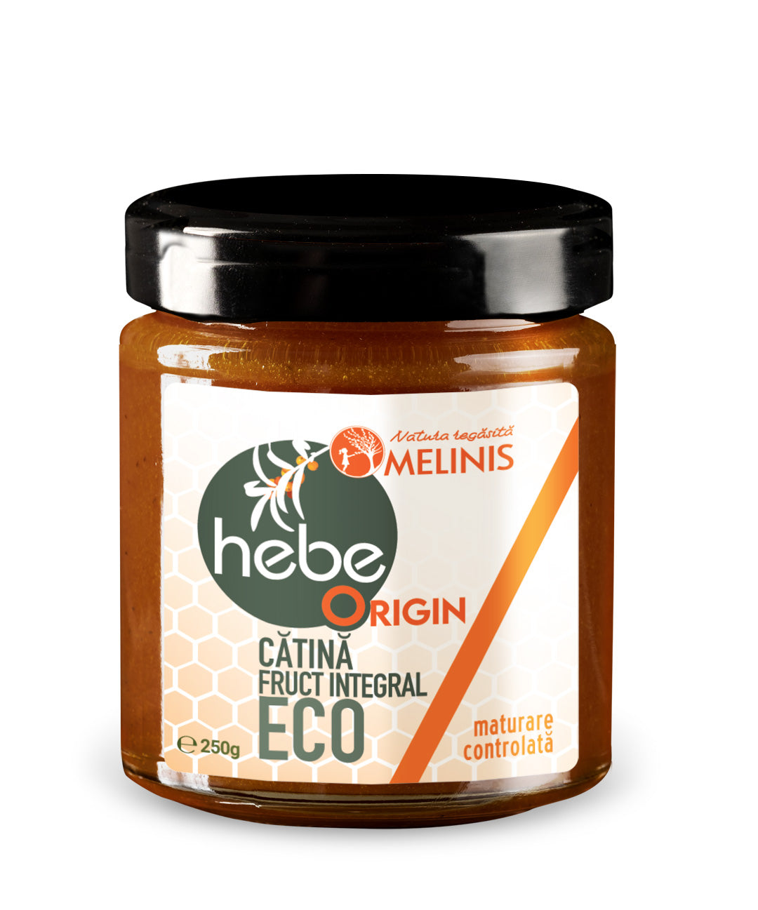 Cătină Hebe ORIGIN – Miere cu Cătină Fermentată Alcoolic, Ecologică