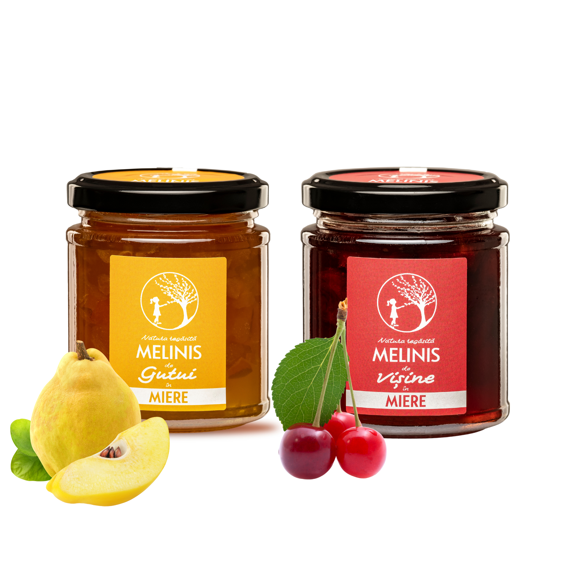 Pachet: Melinis parfumat de gutui + Melinis irezistibil de vișine