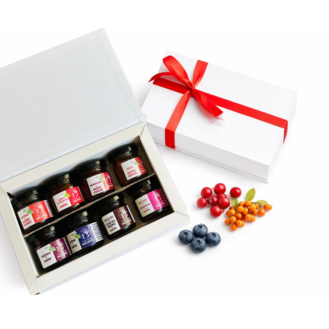Cutia Cadou „Savoare cu Sănătate” – Sănătate în fiecare borcan