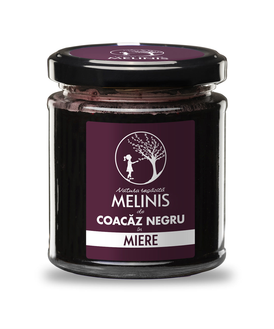 Melinis cu Coacăz Negru - Miere de Salcâm cu Coacăz Negru (Ribes nigrum), 230 g