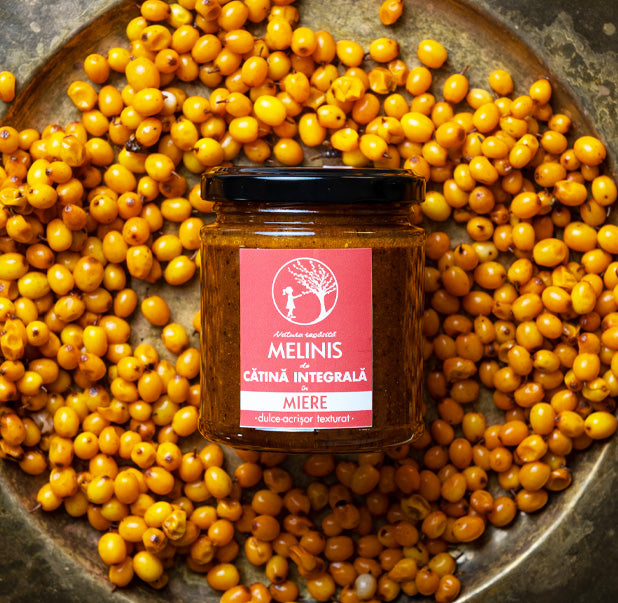 Pachet: Melinis ECO de catina integrala impuls de energie - 230g + Melinis ECO de aronia - 230g