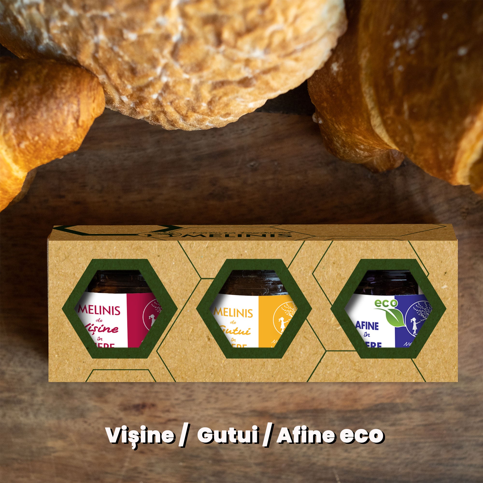 Set de degustare - Crocant si irezistibil (vişine, gutui, afine)