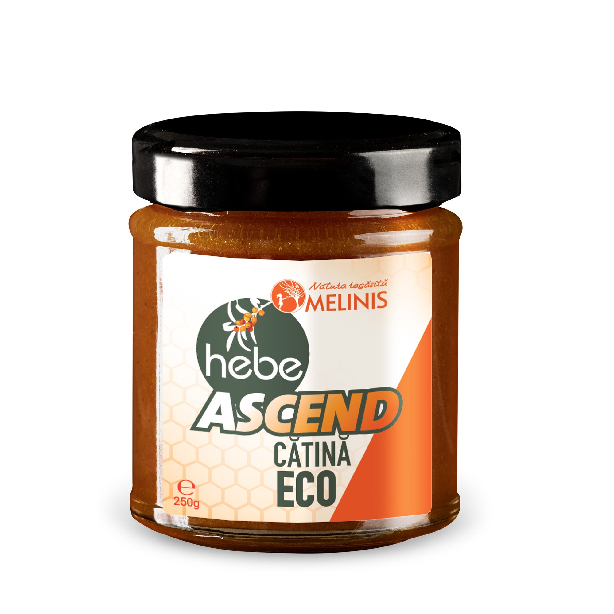 Cătină Lactic Ascend – Miere cu Cătină Fermentată Lactic, Ecologică, 250 g / 350 g