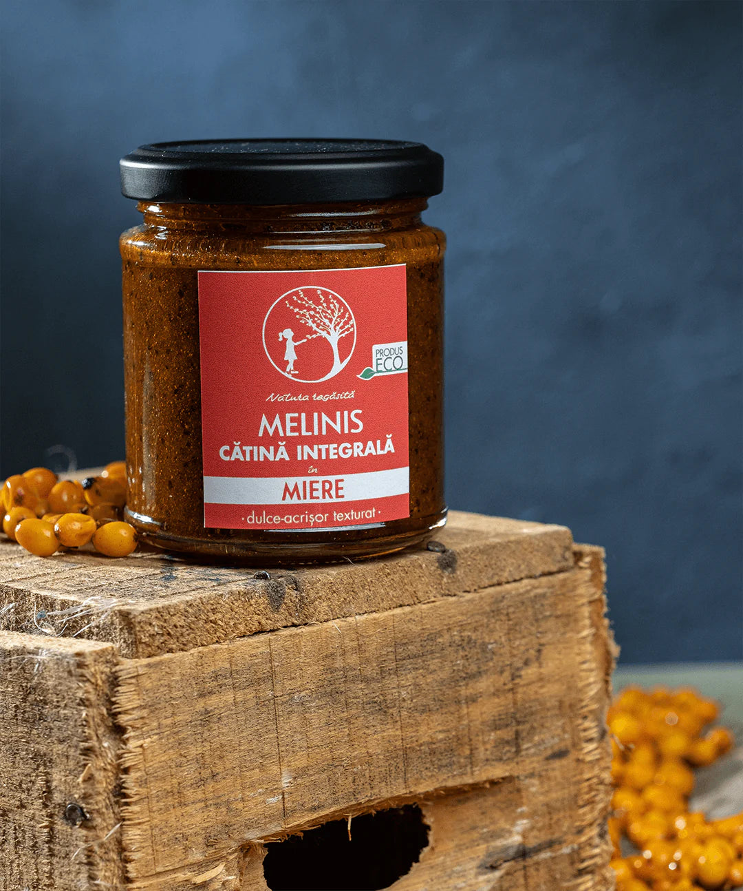 Pachet: Melinis ECO de catina integrala impuls de energie + Melinis ECO de cătină cremă
