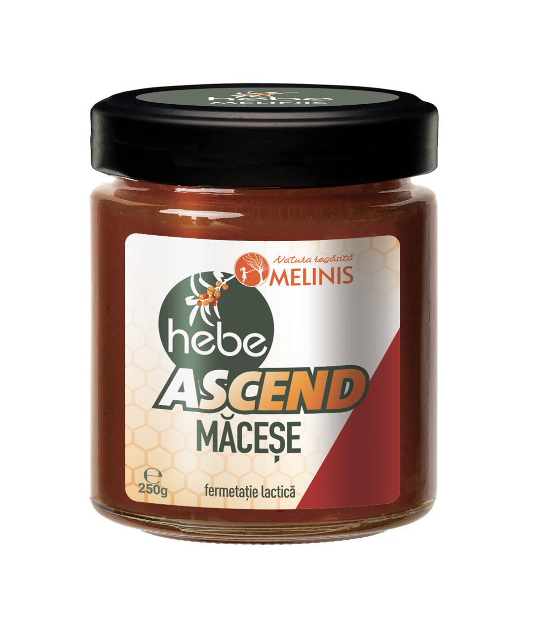 Măceșe Lactic Ascend – Miere cu Măceșe Fermentată Lactic 250g
