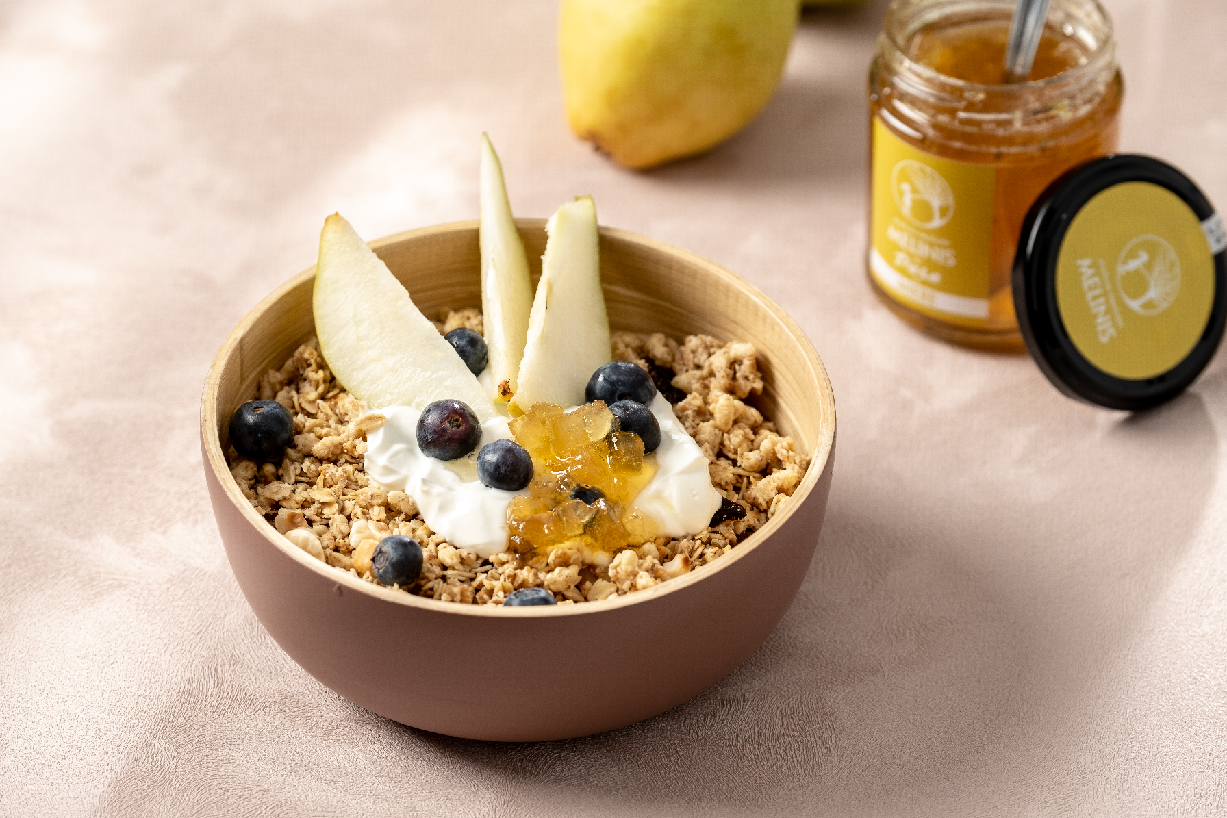 Pachet: Melinis ECO de aronia - 230g + Melinis delicat de pere - 230g