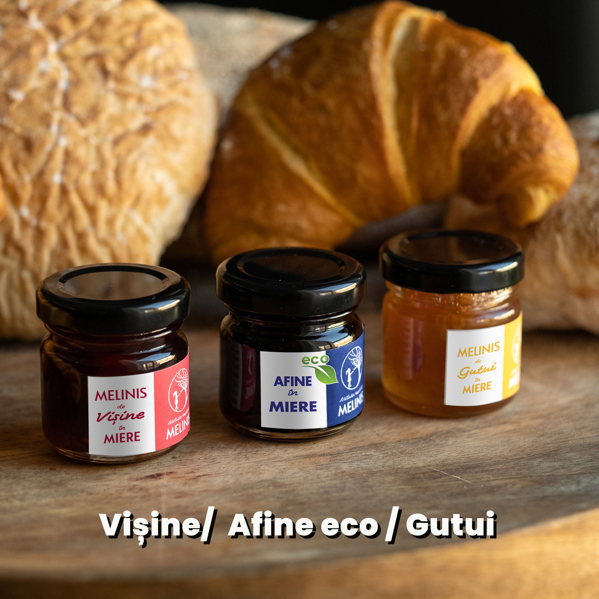 Set de degustare - Crocant si irezistibil (vişine, gutui, afine)