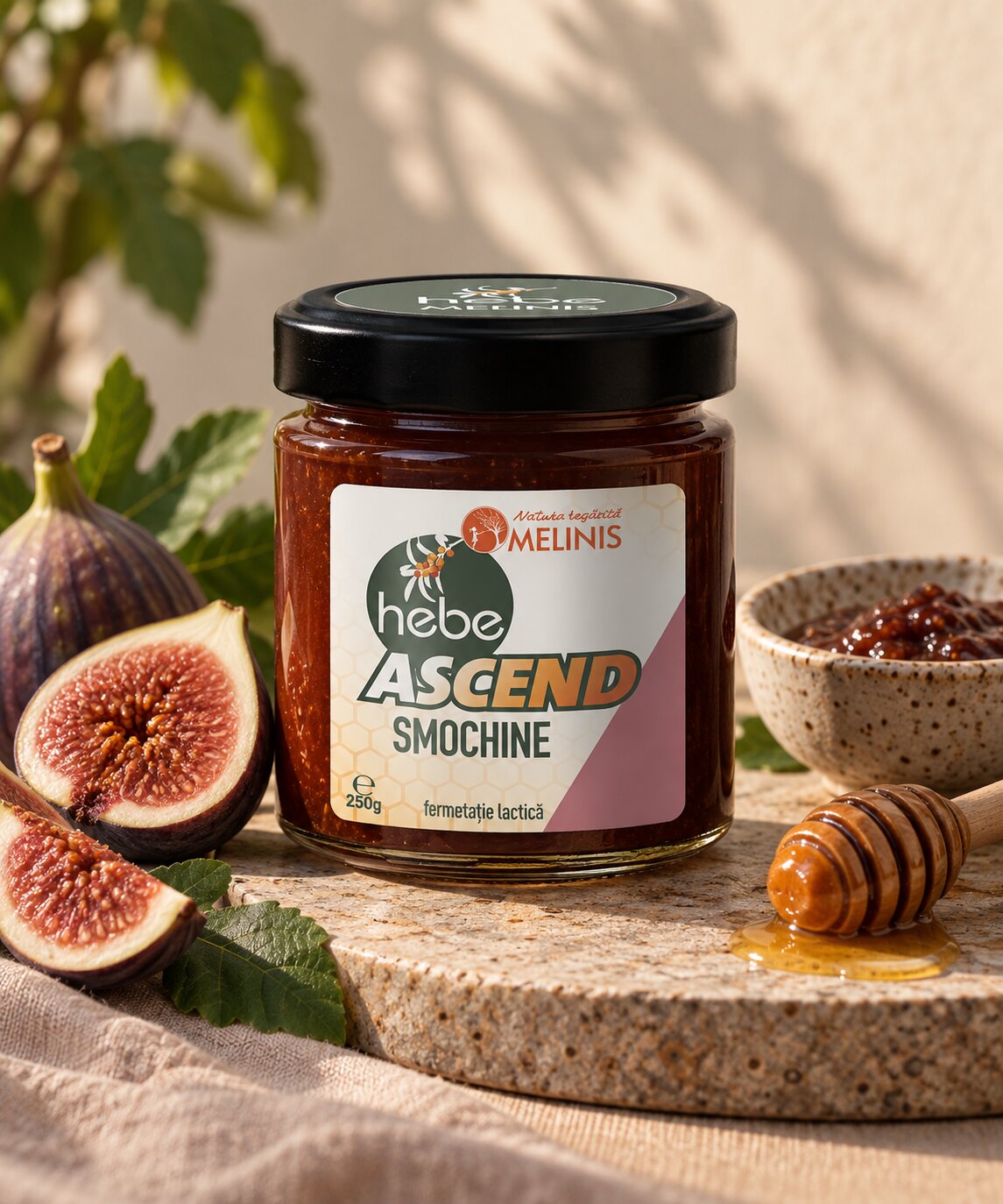 Smochine Lactic Ascend – Miere cu Smochine Fermentată Lactic 250g