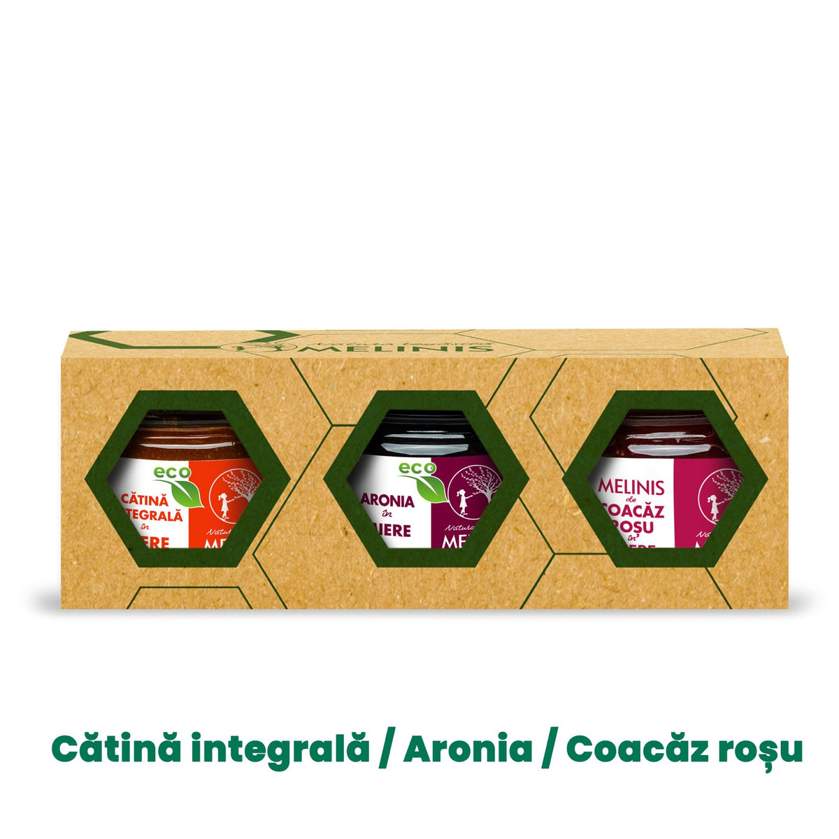 Set de degustare - Explozie de vitamine (cătină integrală, aronia, coacăz roșu)