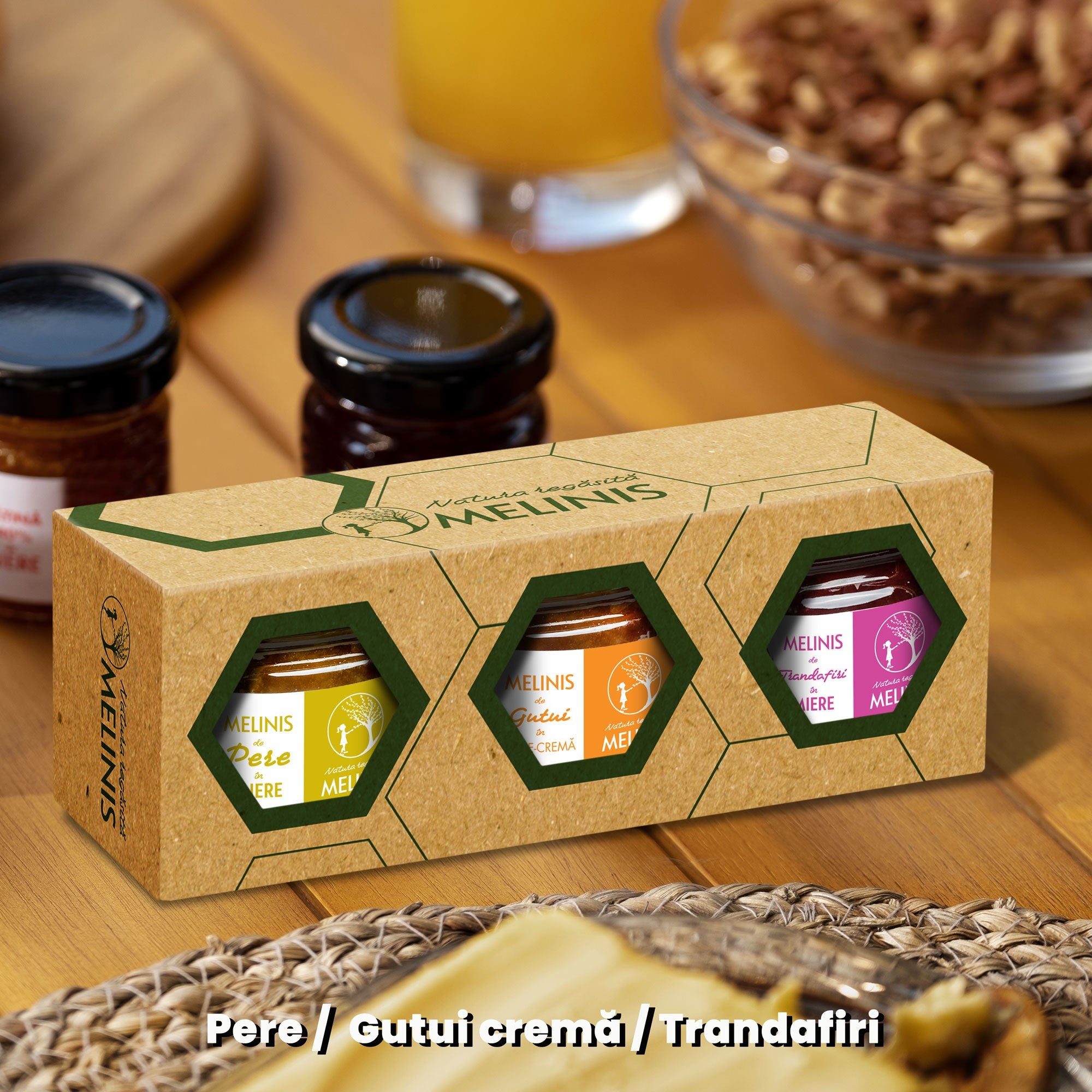 Set de degustare - Gusturi de Taina (Pere, Gutui Crema, Trandafir)